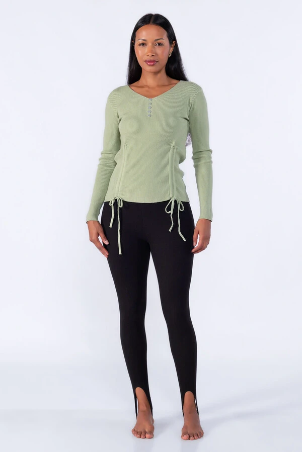 Calça Legging Canelada