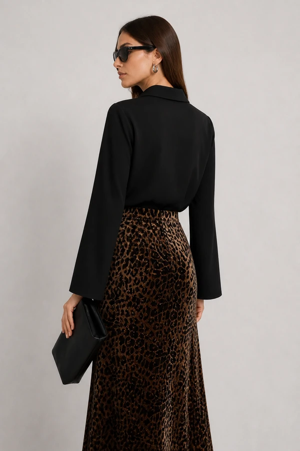 Blusa em alfaiataria