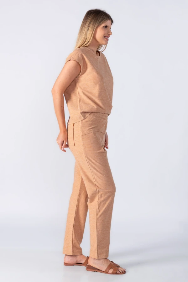 Conjunto moletinho regata calca