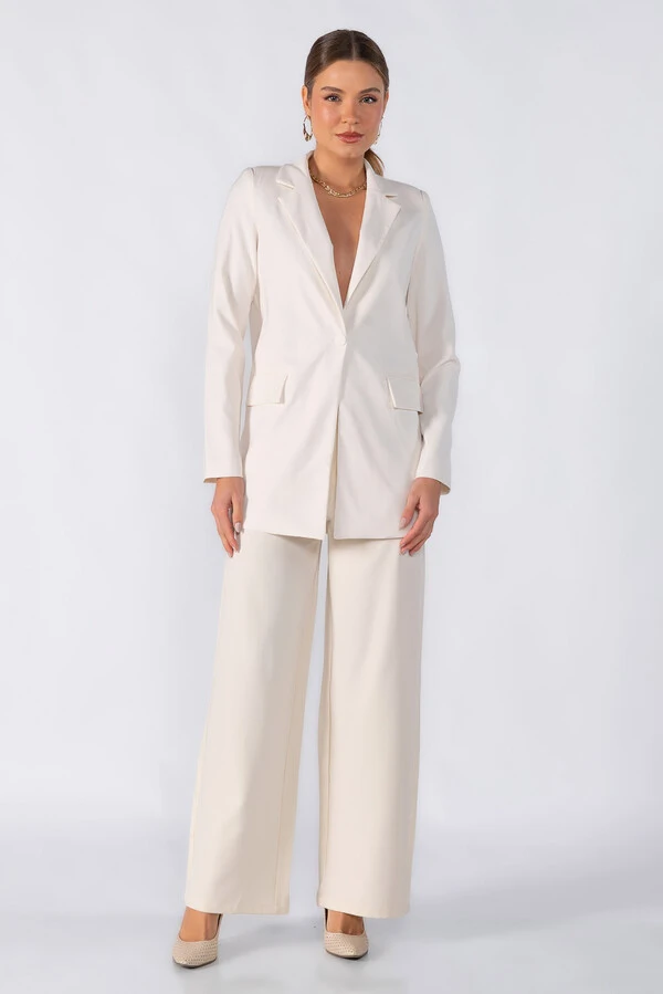 Blazer alfaiataria alongado