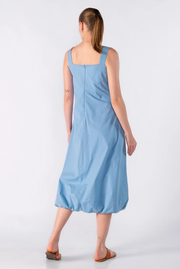 Vestido midi balone