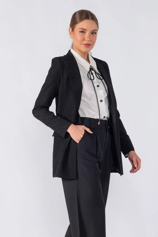 Blazer alfaiataria alongado
