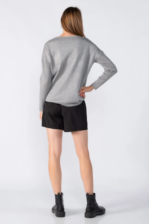 Blusa modal com estrelas