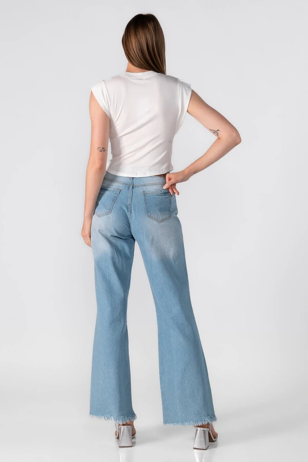 Blusa malha basica manga cavada