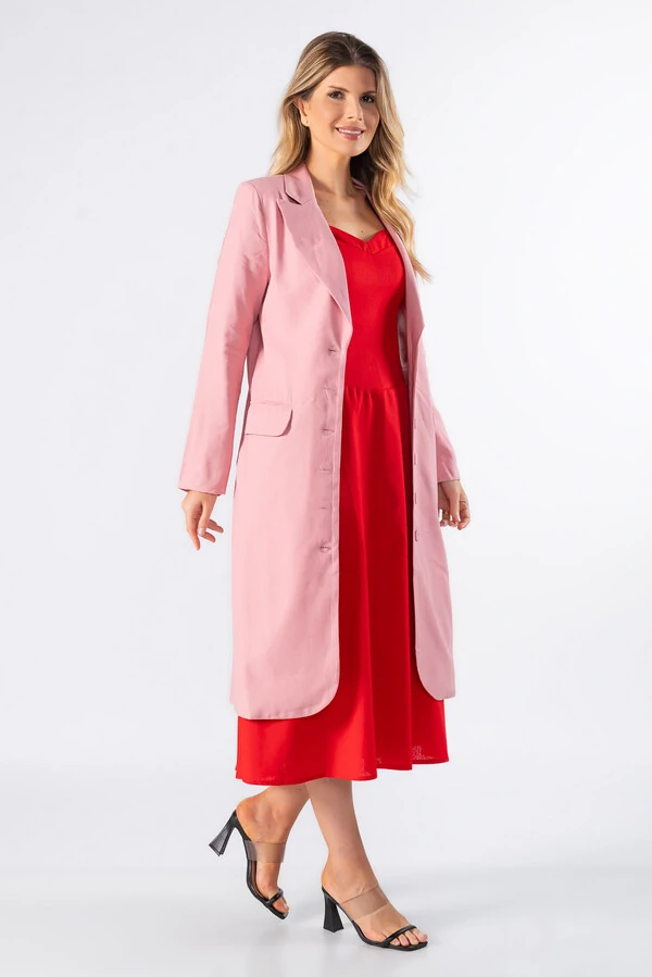 Vestido blazer alfaiataria