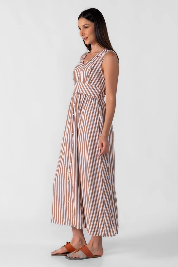 Vestido longo aplicação bordadas