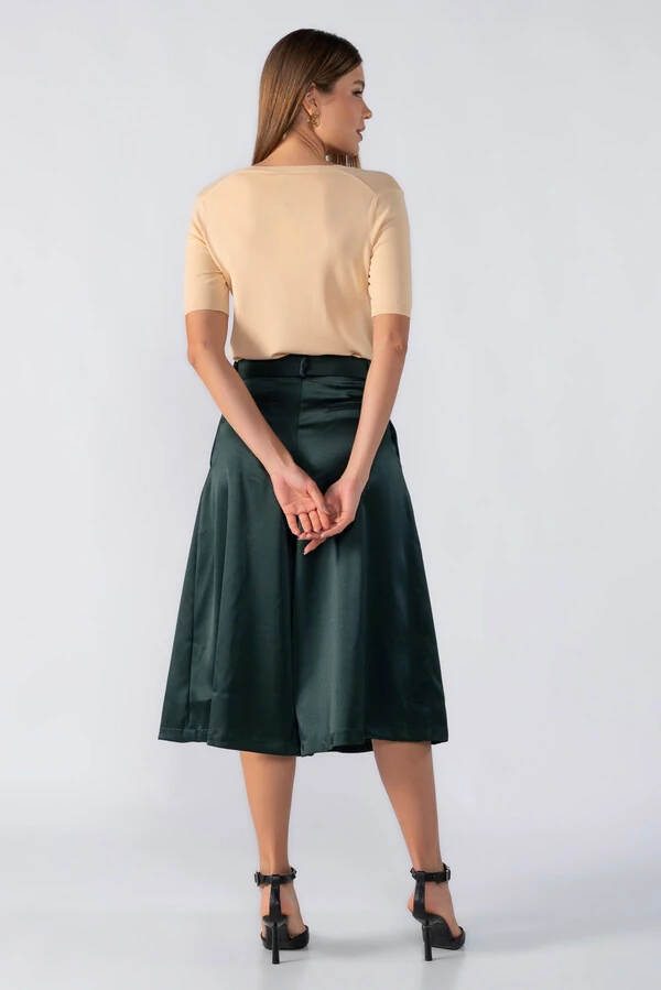 Blusa basica tricot manga curta