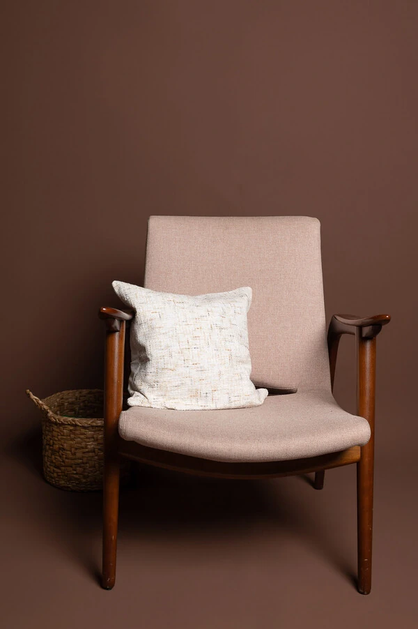 Capa de almofada flocada