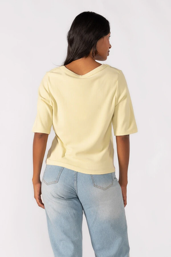 Blusa oversized manga 3/4