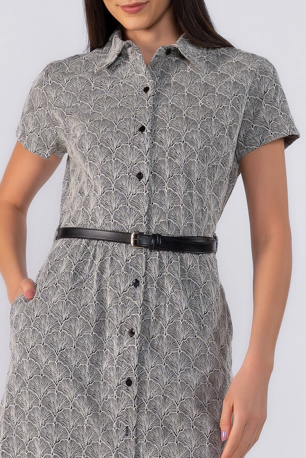 Chemise longo bordado