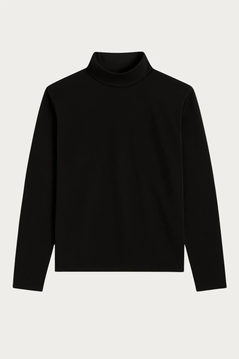 FotoCamiseta Gola Alta Algodão Egípcio Manga Longa 210