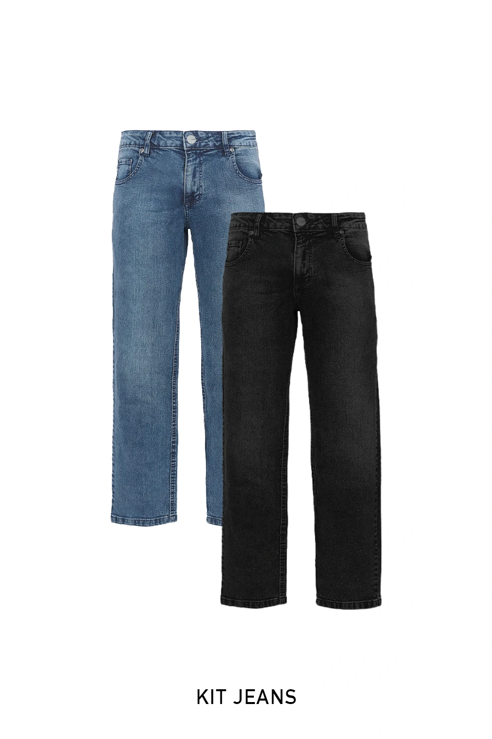 Foto Kit 2 Calças Jeans "Seven O'clock"