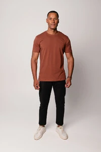 Camiseta Básica de Algodão Egípcio
