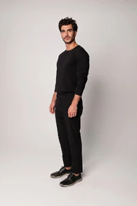 Camiseta Henley Manga Longa