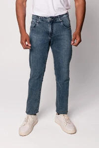 Calça Jeans Slim 