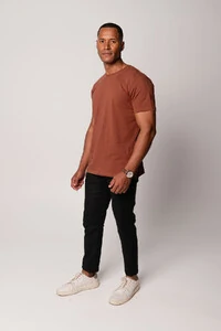 Camiseta Básica de Algodão Egípcio