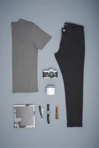 Calça Jeans Slim 