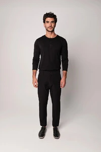 Camiseta Henley Manga Longa