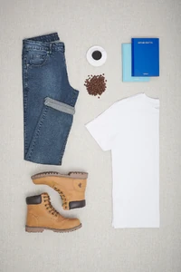 Calça Jeans Reta 