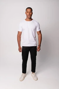 Camiseta Henley Manga Curta
