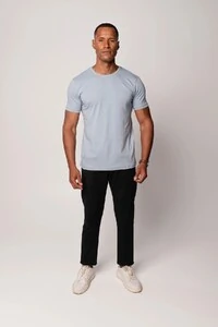 Camiseta Básica de Algodão Egípcio