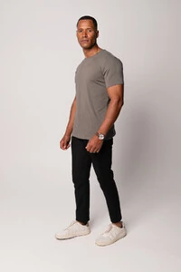 Camiseta Básica de Algodão Egípcio