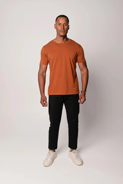 Foto Camiseta Básica de Algodão Egípcio