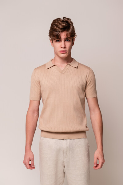 Foto Camisa Polo Canelada