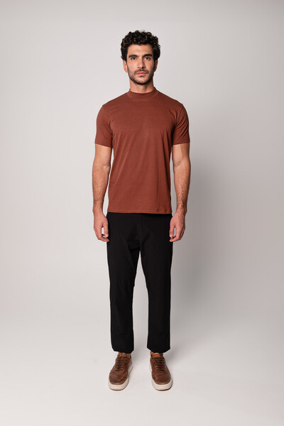 FotoCamiseta Gola Alta Algodão Egípcio 140