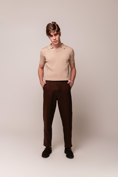 Foto Calça de Alfaiataria 100% Linho