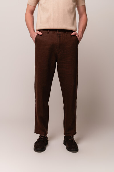 Foto Calça de Alfaiataria 100% Linho