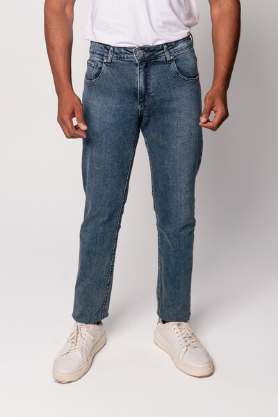 Foto Calça Jeans Slim 