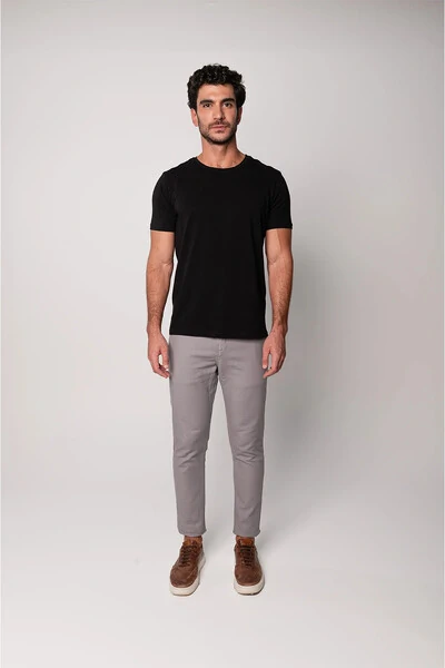 Foto Camiseta Básica de Algodão Egípcio