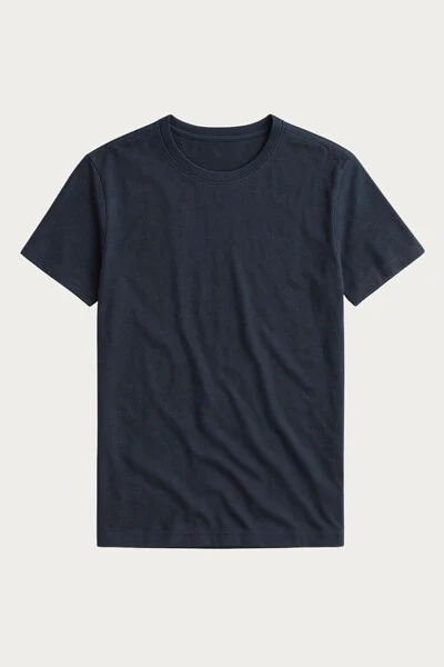 FotoCamiseta Básica de Algodão Egípcio