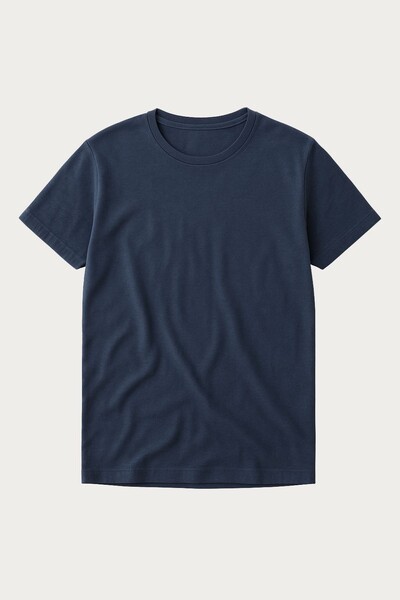 Foto Camiseta Básica de Algodão Egípcio