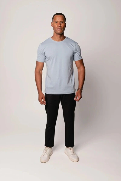 Foto Camiseta Básica de Algodão Egípcio