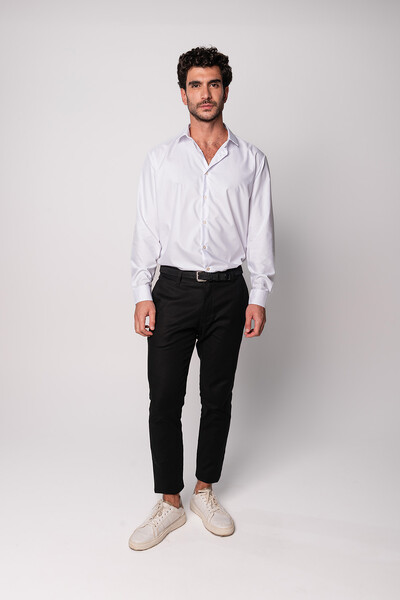 Foto Camisa Social Algodão Egípcio com Modal