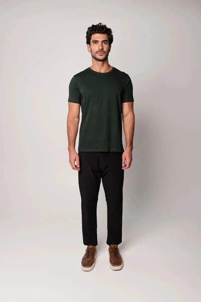 Foto Camiseta Básica de Algodão Egípcio