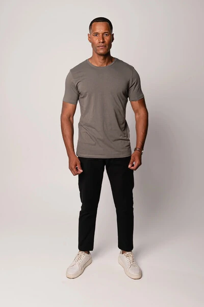 Foto Camiseta Básica de Algodão Egípcio