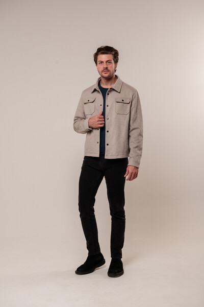 FotoJaqueta Overshirt Suede