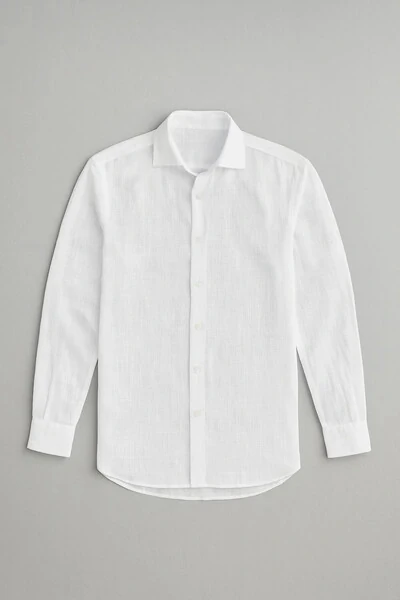 FotoCamisa Social Cambraia Cotton
