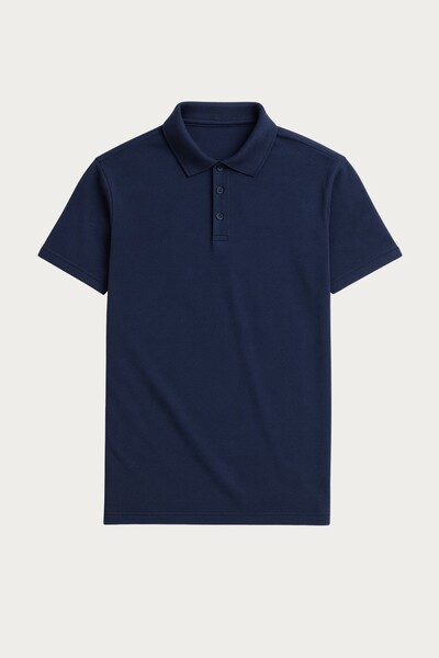 Foto Camisa Polo de Algodão Egípcio