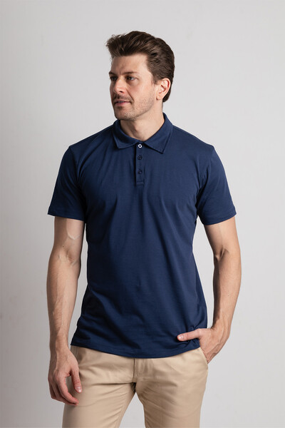 FotoCamisa Polo de Algodão Egípcio