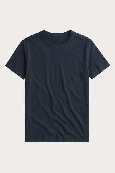 Foto Camiseta Básica de Algodão Egípcio