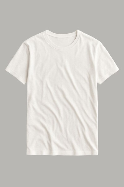 Foto Camiseta Básica de Algodão Egípcio