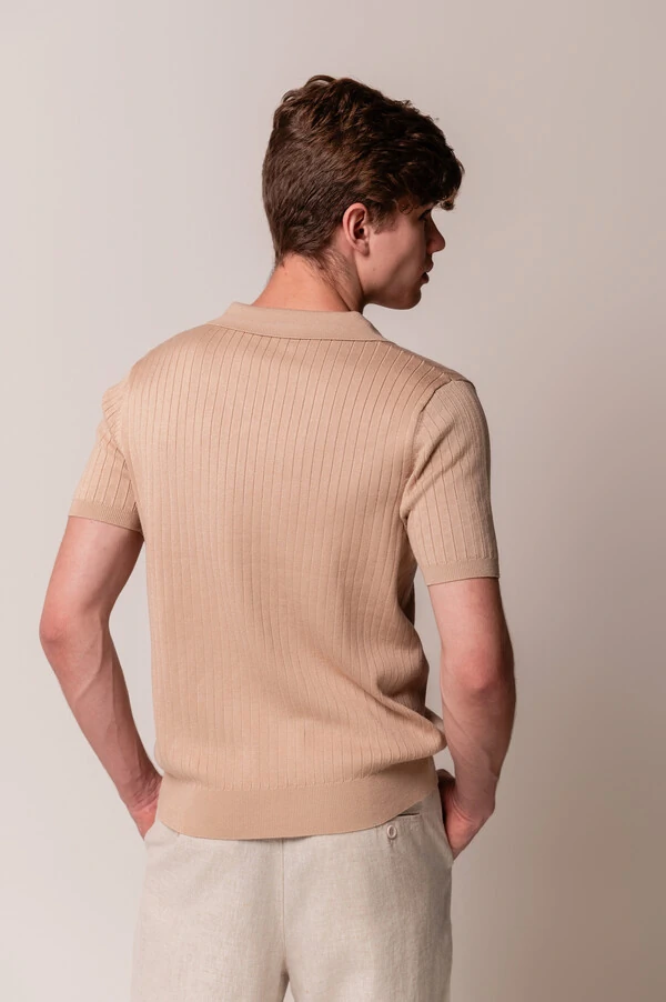 Camisa Polo Canelada