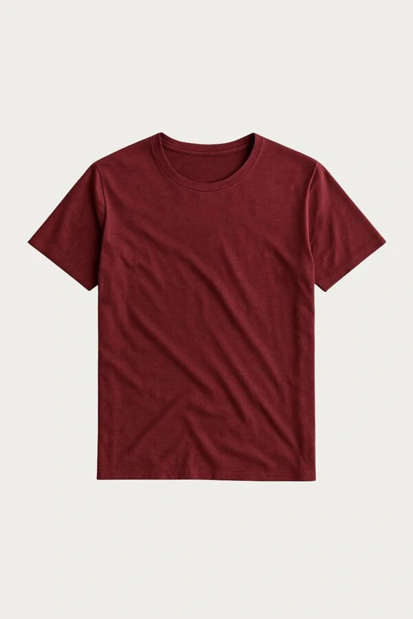 Camiseta Básica de Algodão Egípcio