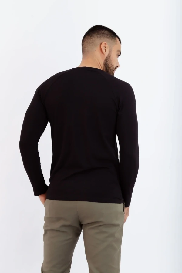 Camisa manga longa de Algodão Egípcio