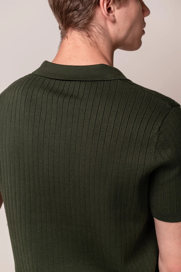 Camisa Polo Canelada