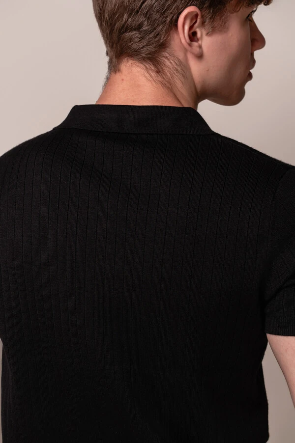 Camisa Polo Canelada